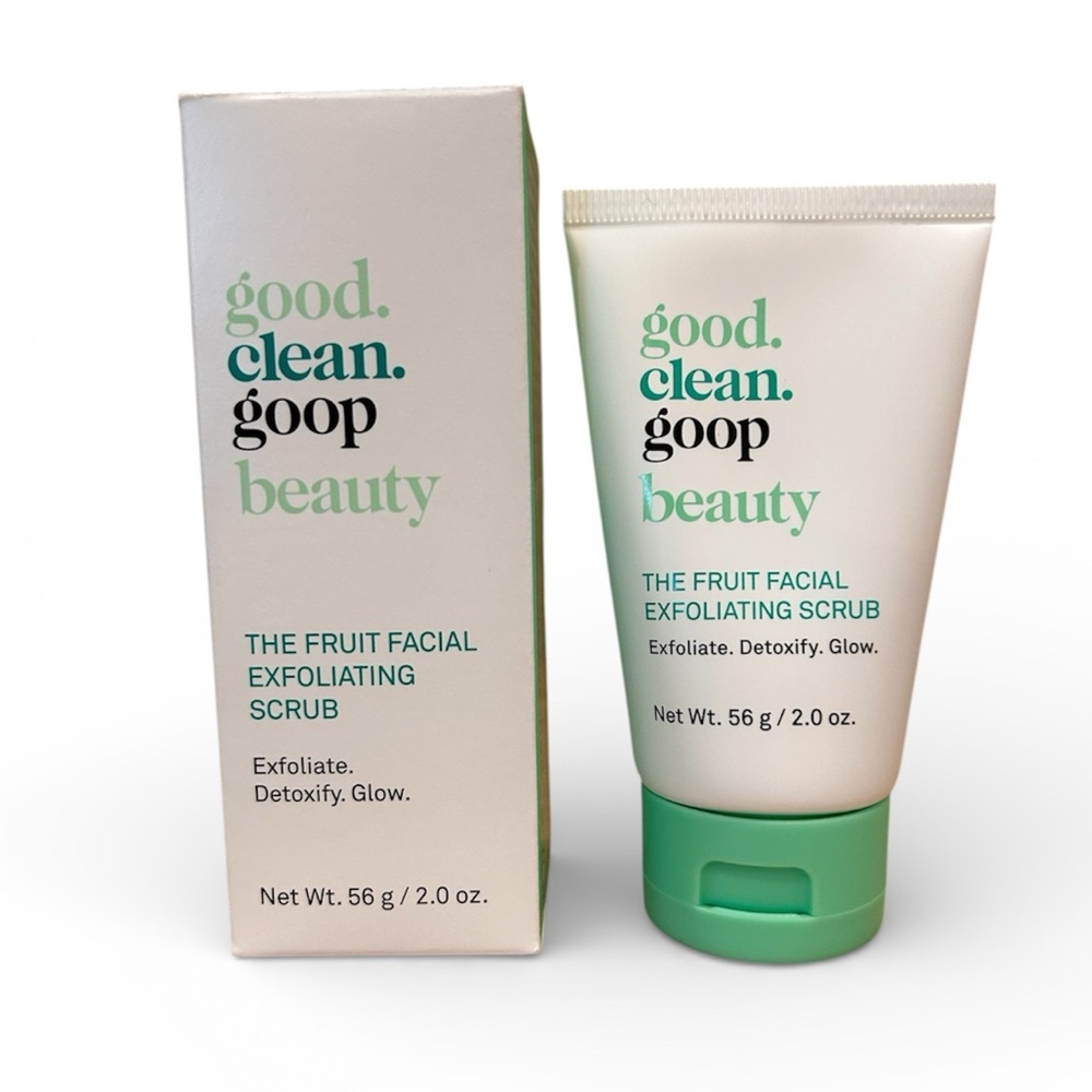 New Goop Beauty The Fruit Facial Exfoliating Scrub 2oz / 56g